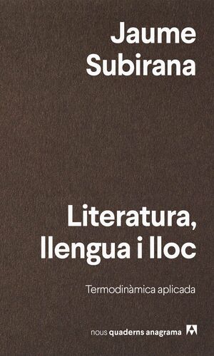 LITERATURA, LENGUA I LLOC