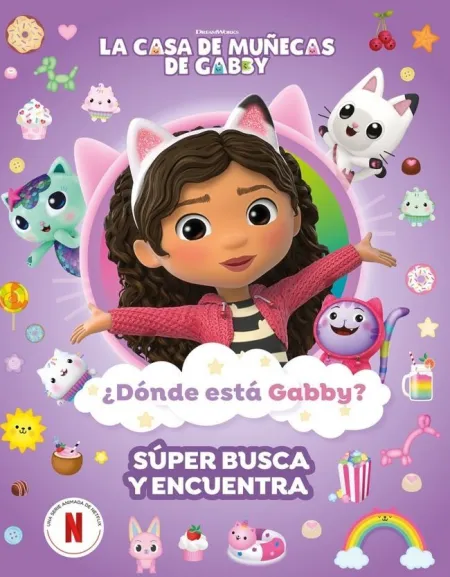 ¿Dónde está Gabby? un Gatástico Busca y Encuentra