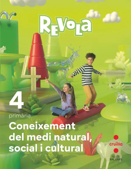 Coneixement del Medi Natural, Social I Cultural. 4 Primària. Revola. Illes Balea