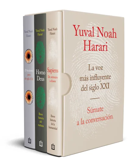 Estuche Harari (Contiene: Sapiens 21 Lecciones para el Siglo Xxi Homo Deus)