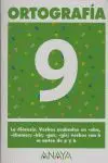 Ortografía 9.