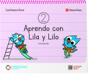 APRENDO CON LILA Y LILO CUADERNO 2