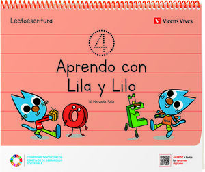 APRENDO CON LILA Y LILO CUADERNO 4