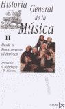 HISTORIA GENERAL DE LA MÚSICA II