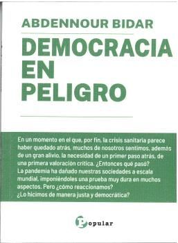 DEMOCRACIA EN PELIGRO