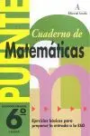 Puente, Matemáticas, 6 Educación Primaria, 3 Ciclo. Cuaderno