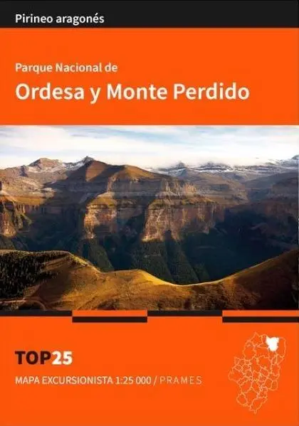 Mapa Ordesa y Monteperdido