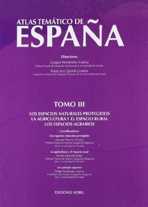 ATLAS TEMATICO ESPAÑA TOMO III