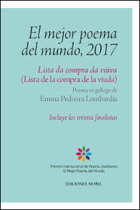 MEJOR POEMA DEL MUNDO 2017, EL:LISTA DA COMPRA DA VIUVA