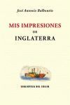 MIS IMPRESIONES DE INGLATERRA