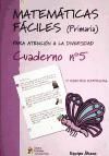 MATEMATICAS FACILES 5 ATENCION DIVERSIDAD