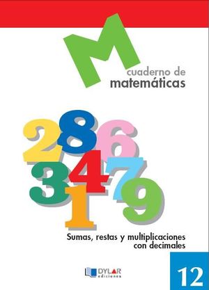 CUADERNO MATEMATICAS 12 DYLAR