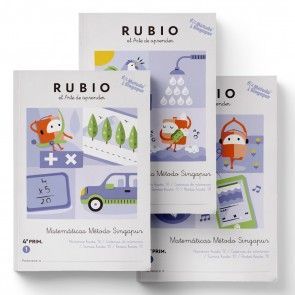MATEMÁTICAS MÉTODO SINGAPUR 4.º PRIMARIA RUBIO