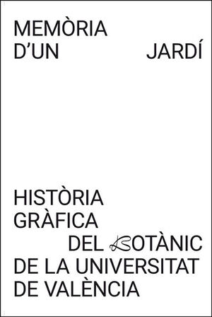 MEMÒRIA D'UN JARDÍ