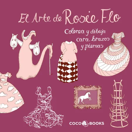 El Arte de Rosie Flo. colorea y Dibuja Cara,