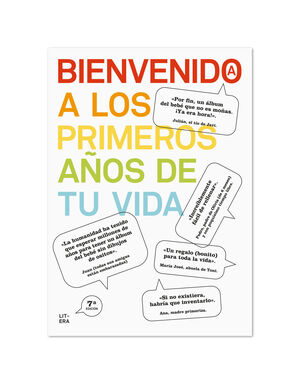 BIENVENIDO A LOS PRIMEROS AÑOS VIDA