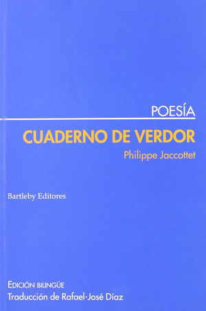 CUADERNO DE VERDOR - POESIA