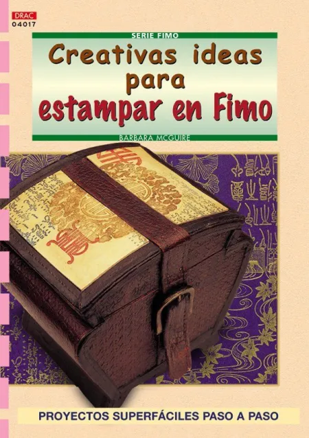 Creativas Ideas para Estampar en Fimo. drac-Serie Fimo