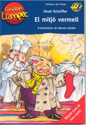 COMISSARI LLAMPEC-1.EL MITJO VERMELL.EDIC PIRATA-INF-RUST