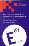 LAS TERCERAS VÍAS DE LA DEMOCRACIA ECONÓMICA