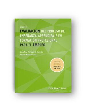 EVALUACIÓN DEL PROCESO DE ENSEÑANZA-APRENDIZAJE EN FORMACIÓN PROFESIONAL PARA EL