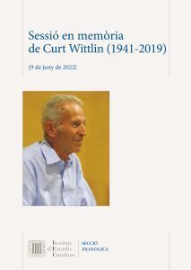 SESSIÓ EN MEMÒRIA DE CURT WITTLIN (1941-2019) : (9 DE JUNY DE 2022) /
