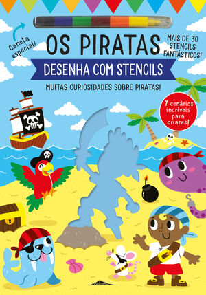 DESENHA COM STENCILS: OS PIRATAS
