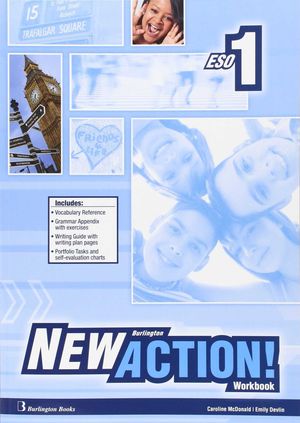 NEW BURLINGTON ACTION 1 WORKBOOK + LANGUAGE BUILDER