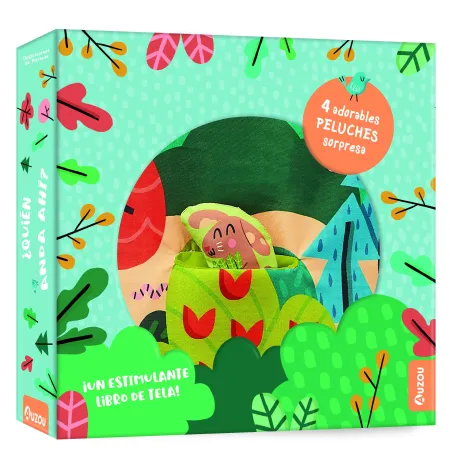 ¿Quién Anda Ahí? Libro de Tela