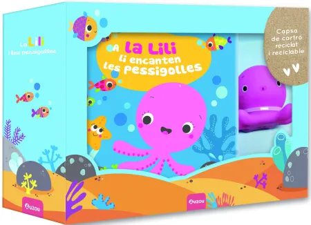 Llibre Bany. A la Lili Li Encanten les Pessigolles. Ecològic