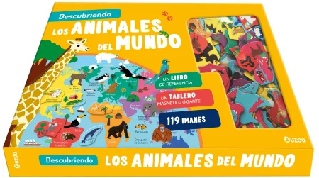 Descubriendo los Animales del Mundo. Tablero Magnético
