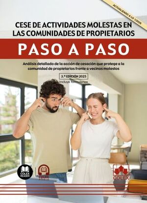 CESE DE ACTIVIDADES MOLESTAS EN COMUNIDADES DE PROPIETARIOS