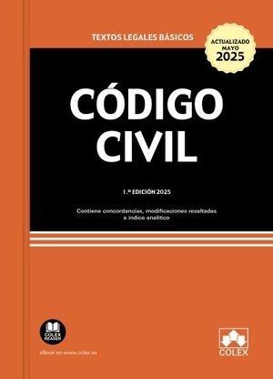 CODIGO CIVIL 2025 EDICION ESPECIAL CON ESPIRAL