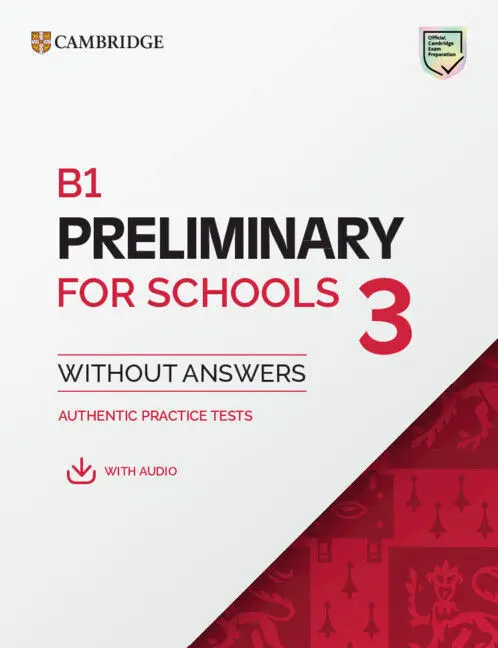 B1 Preliminary For Schools 3 Student`s Book Without Answers With Digital Pack