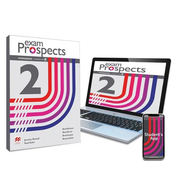 Exam Prospects 2 Workbook y Student's App: Cuaderno de Actividades Digital y Imp