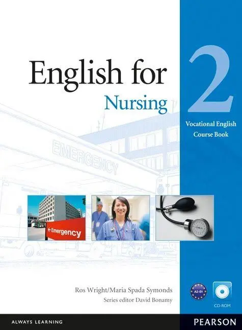 English For Nursing Level 2 Coursebook And Cd-Rom Pack