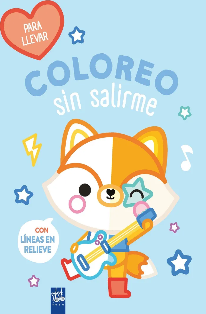 Coloreo sin Salirme-Para Llevar. Zorro