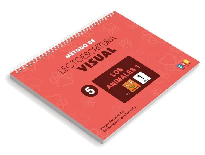 Método de Lectoescritura Visual 5. Los Animales 1