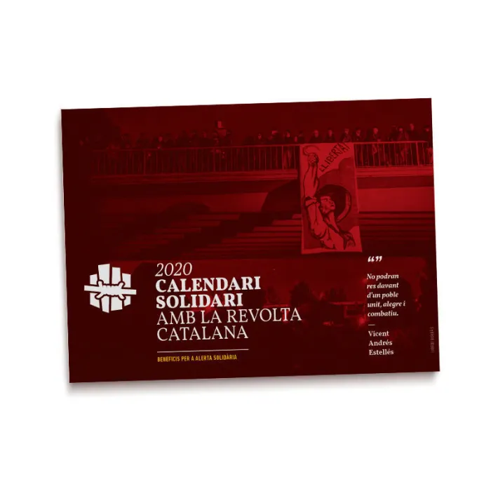 Calendari 2020 Solidari Amb la Revolta Catalana
