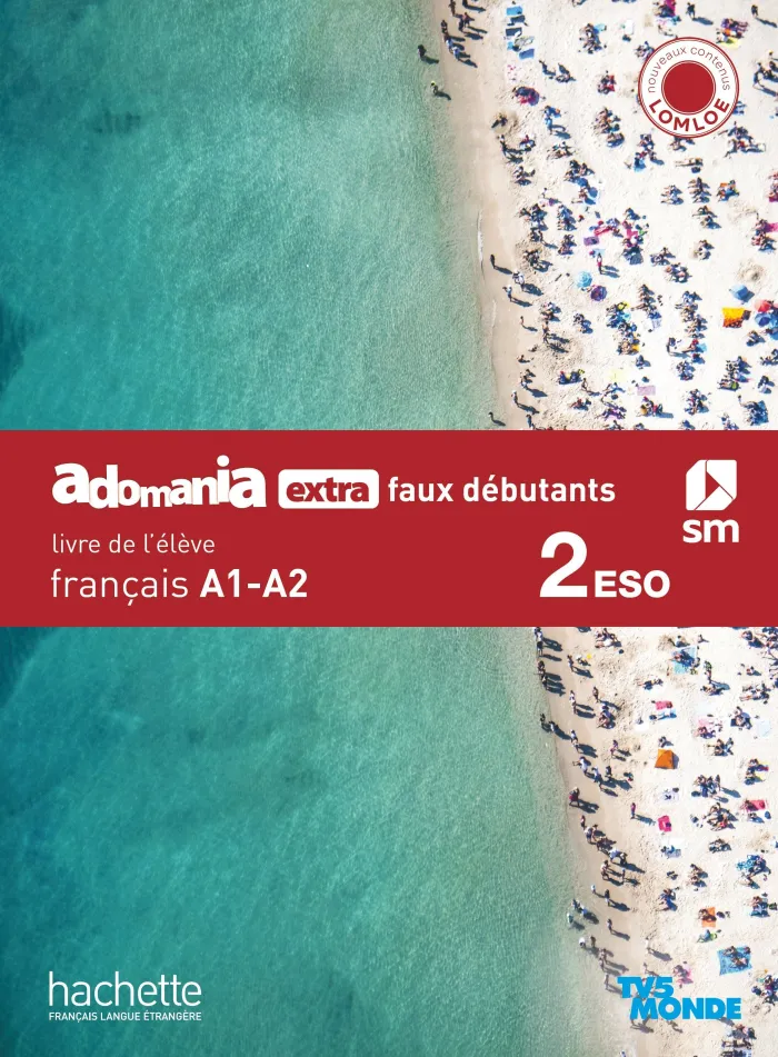 Français A1-A2. 2 Secundaria. Adomania, Extra Faux Débutants