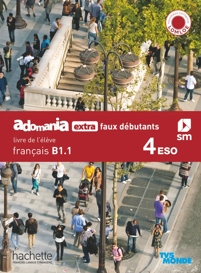Françaisb1. 1. 4 Secundaria. Adomania, Extra Faux Débutants