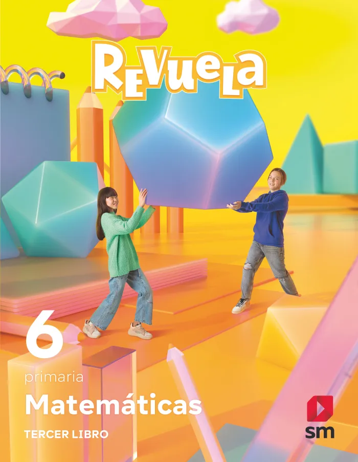 Matemáticas Temáticos. 6 Primaria. Trimestres. Revuela