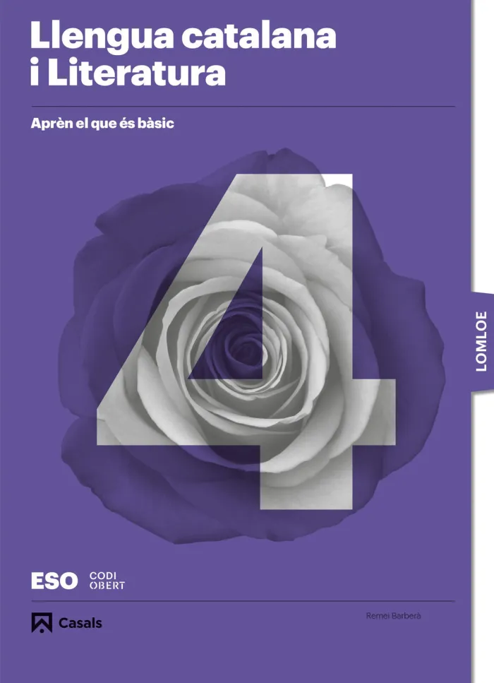 Aprèn el que És Bàsic- Llengua Catalana I Literatura 4 eso. Lomloe