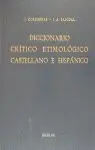 Diccionario Critico Etimologico 1 (A-Ca)