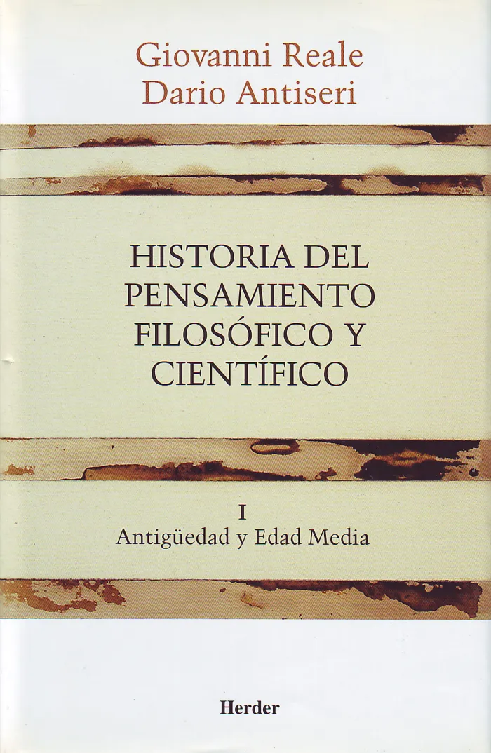 Historia del Pensamiento Filosofico y Cientifico I