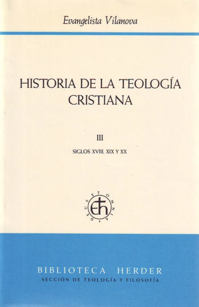 Historia de la Teología Cristiana