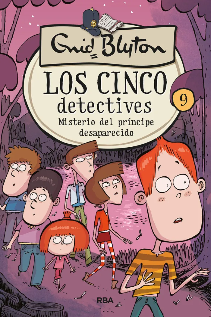 Misterio del Principe Desaparecido. Los Cinco Detectives 9
