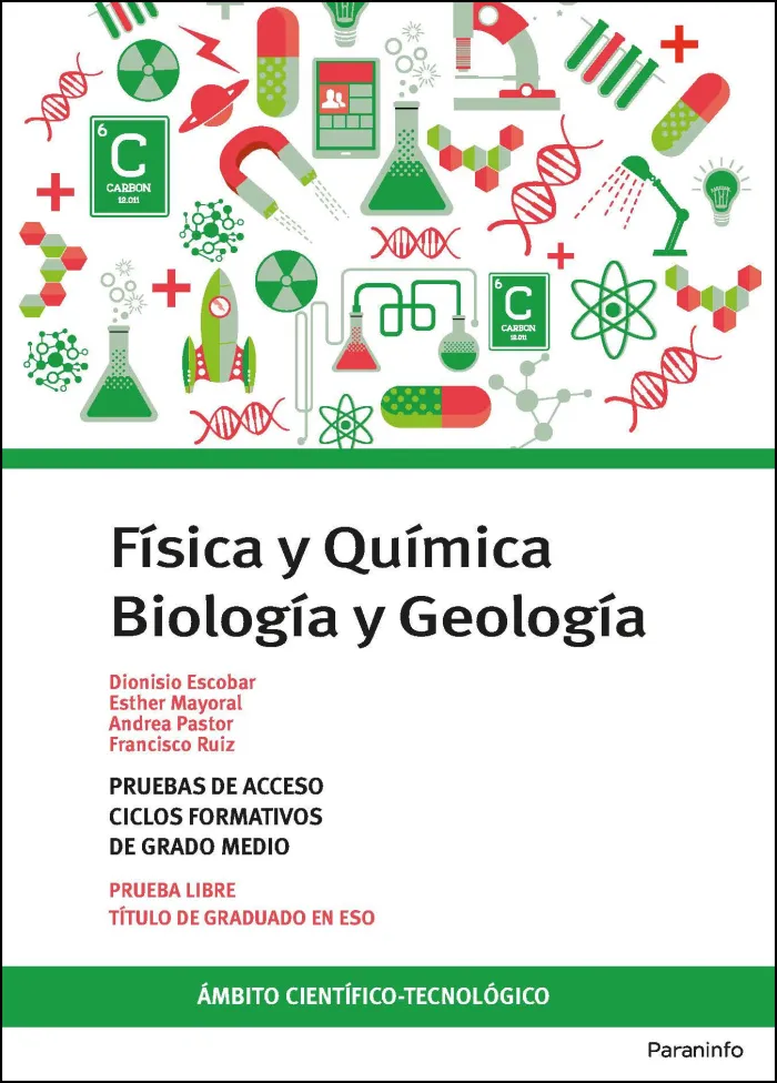 Temario Pruebas de Acceso a Ciclos Formativos de Grado Medio. Ámbito Científico-