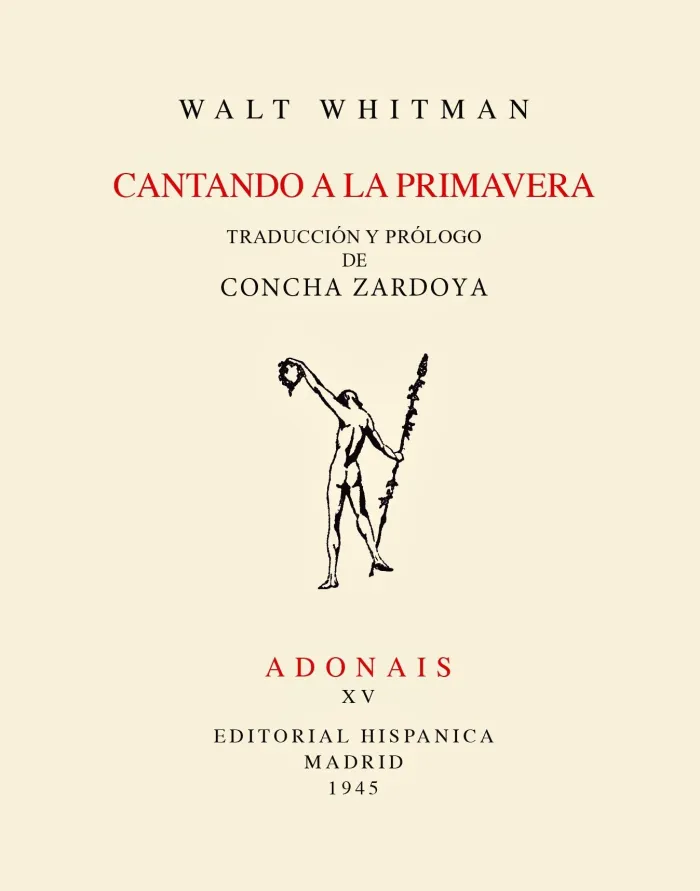 Cantando a la Primavera (Facsímil)