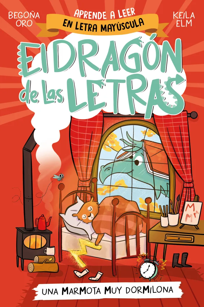 El Dragón de las Letras 5 - una Marmota Muy Dormilona